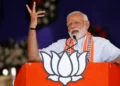 BJP Alliance Sweeps West Bengal, Assam, and Puducherry; Celebrations Erupt at Party HQ