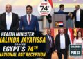 Health Minister Nalinda Jayatissa Graces Egypt’s 74th National Day Reception
