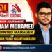 Experienced Broadcaster Hisham Mohamed Joins Vasantham as Manager