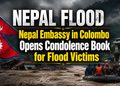 Nepal Embassy in Colombo Opens Condolence Book for Flood Victims