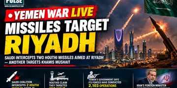 🚨 YEMEN WAR LIVE: MISSILES TARGET RIYADH