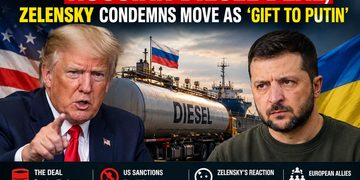 Trump Announces Russian Diesel Deal, Zelensky Condemns Move as ‘Gift to Putin’
