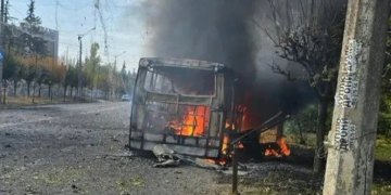 Deadly Bus Attack in Kramatorsk Kills 33